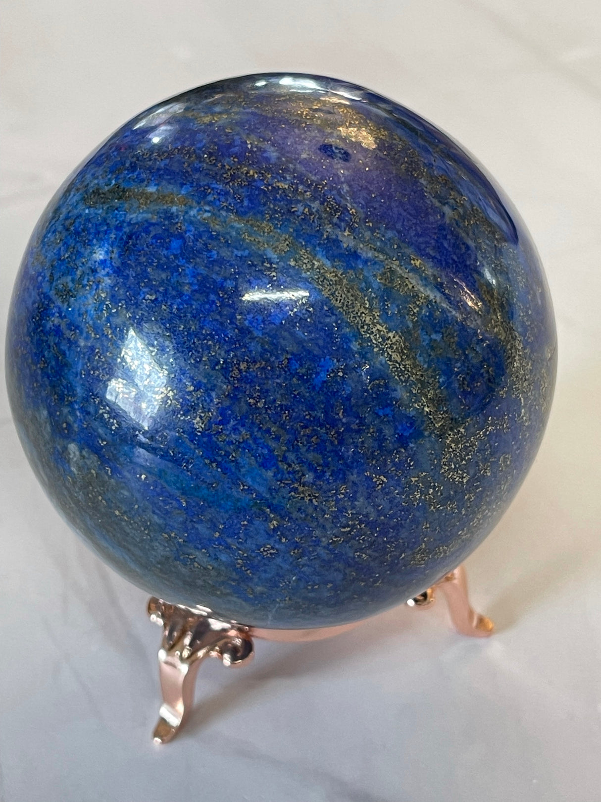 Lapis Lazuli Sphere 830g - Stress Relief. Communication