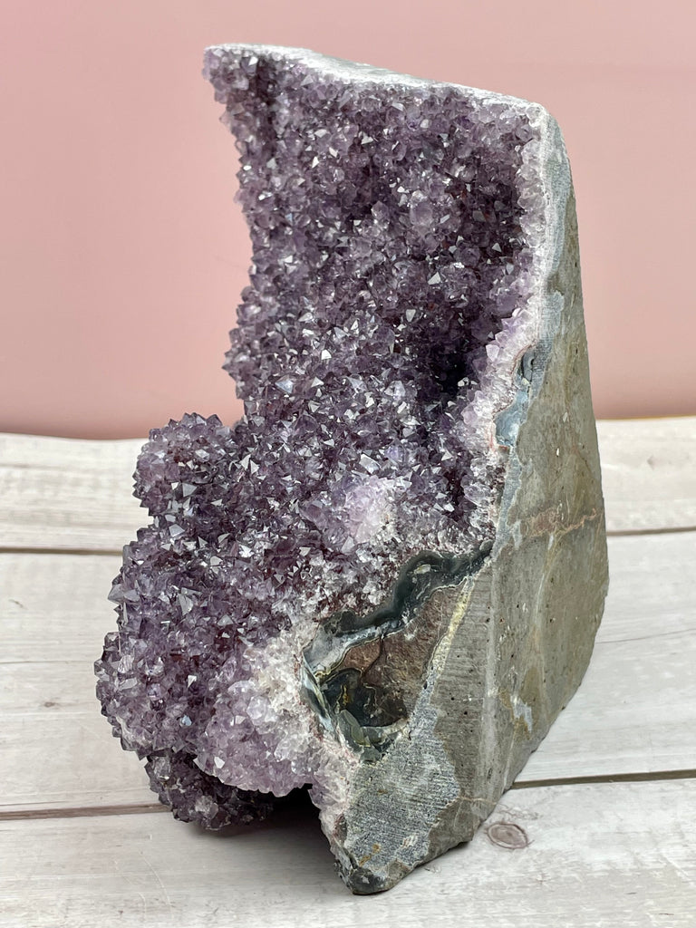 Amethyst Cluster 3088g  #28 - Protection. Intuition. Healing.