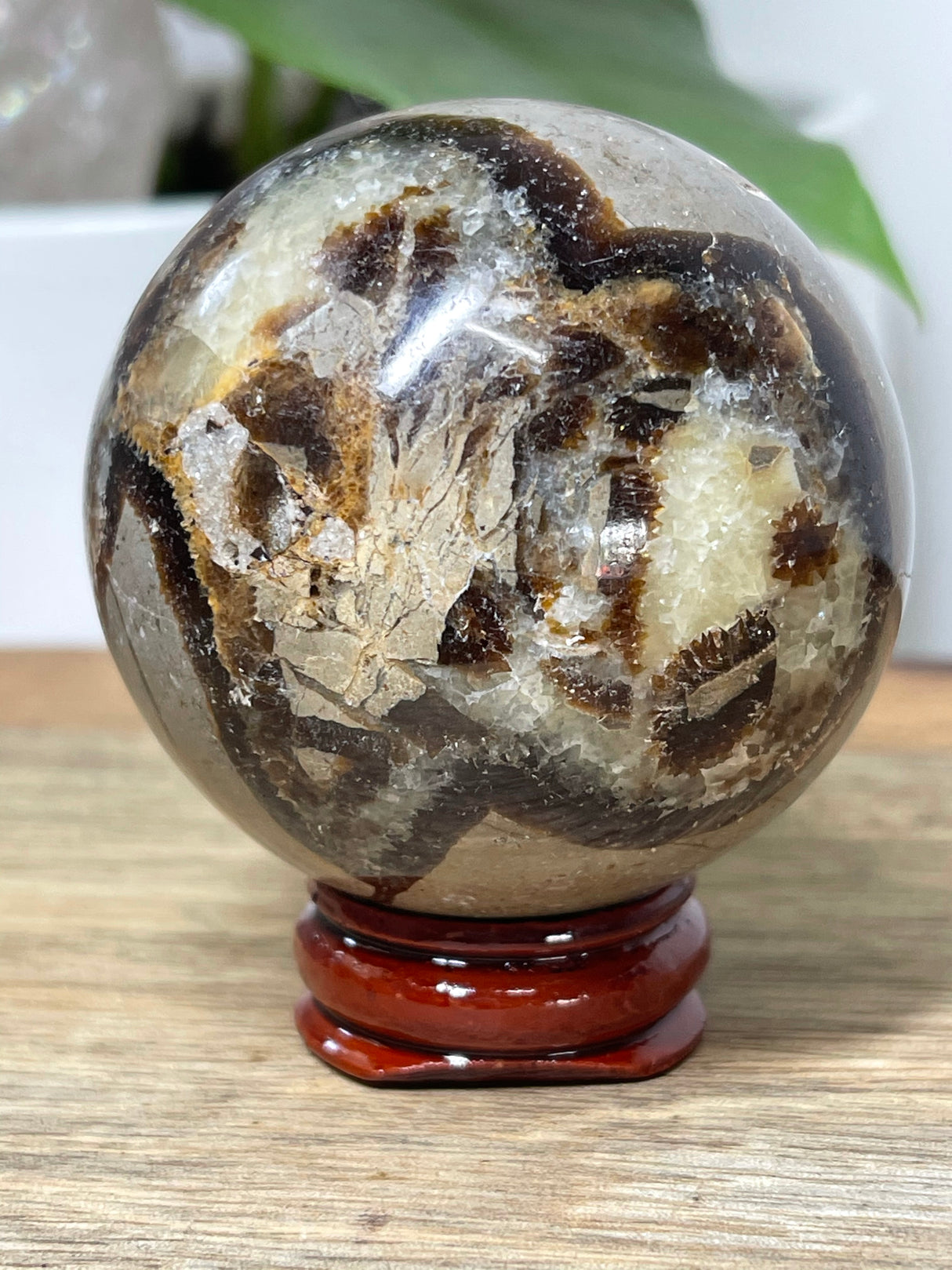 Septarian Sphere 248g - Dragon Stone  - Strength