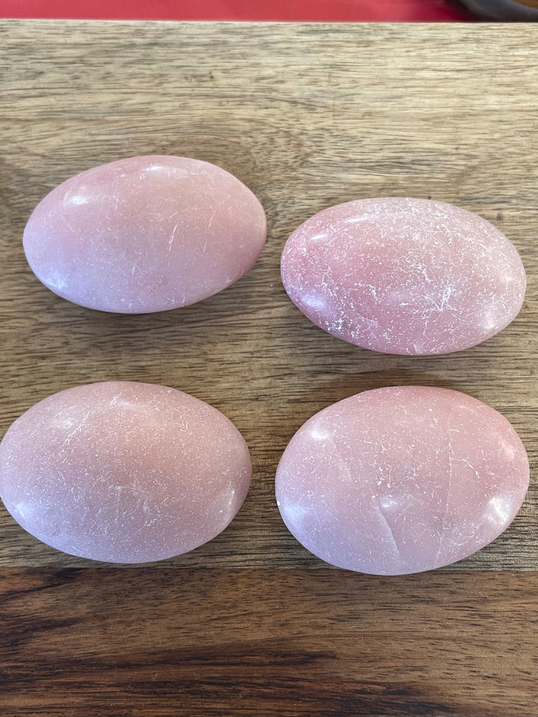 Pink Opal Palmstone Large - Emotional Healing
