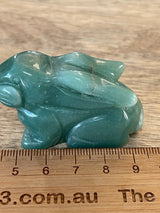 Green Aventurine Rabbit Carving - Love. Growth. Fortune.