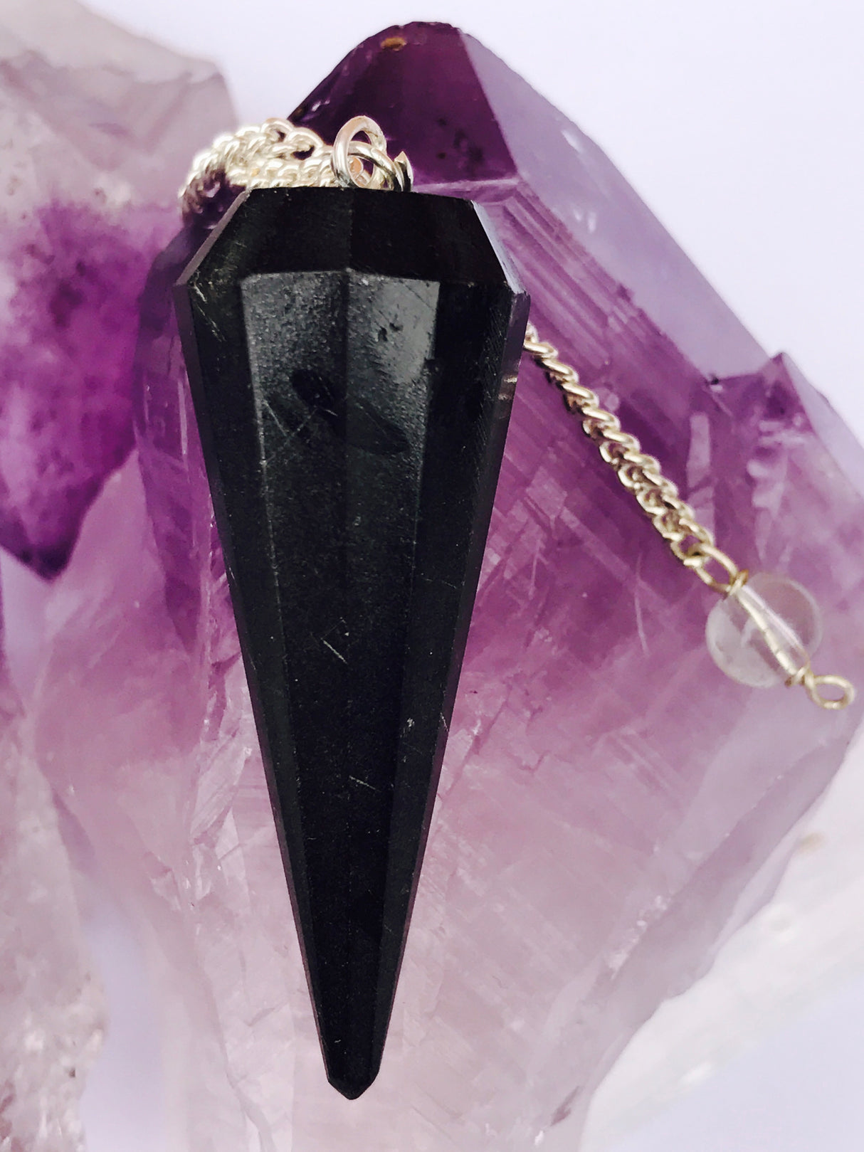 Tourmaline Pendulum - Cleansing