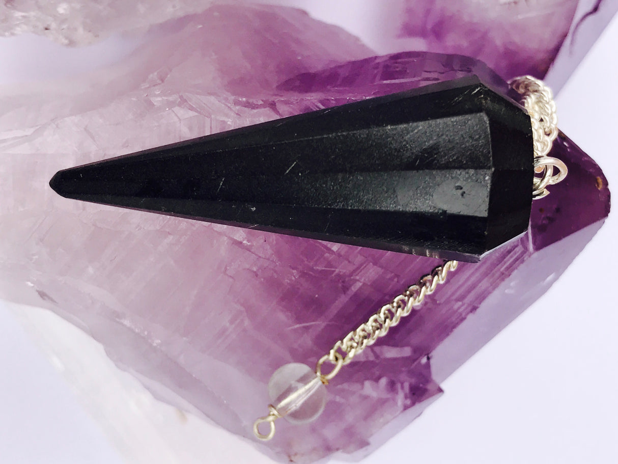 Tourmaline Pendulum - Cleansing