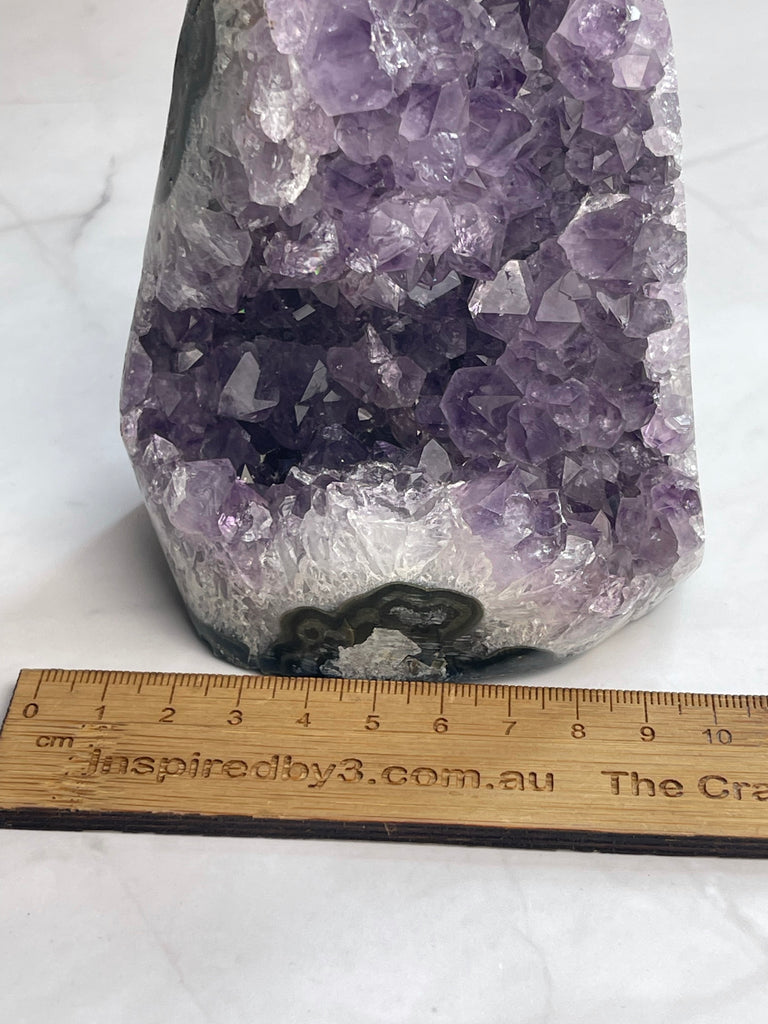 Amethyst Cluster 1231g - Protection. Intuition. Healing.