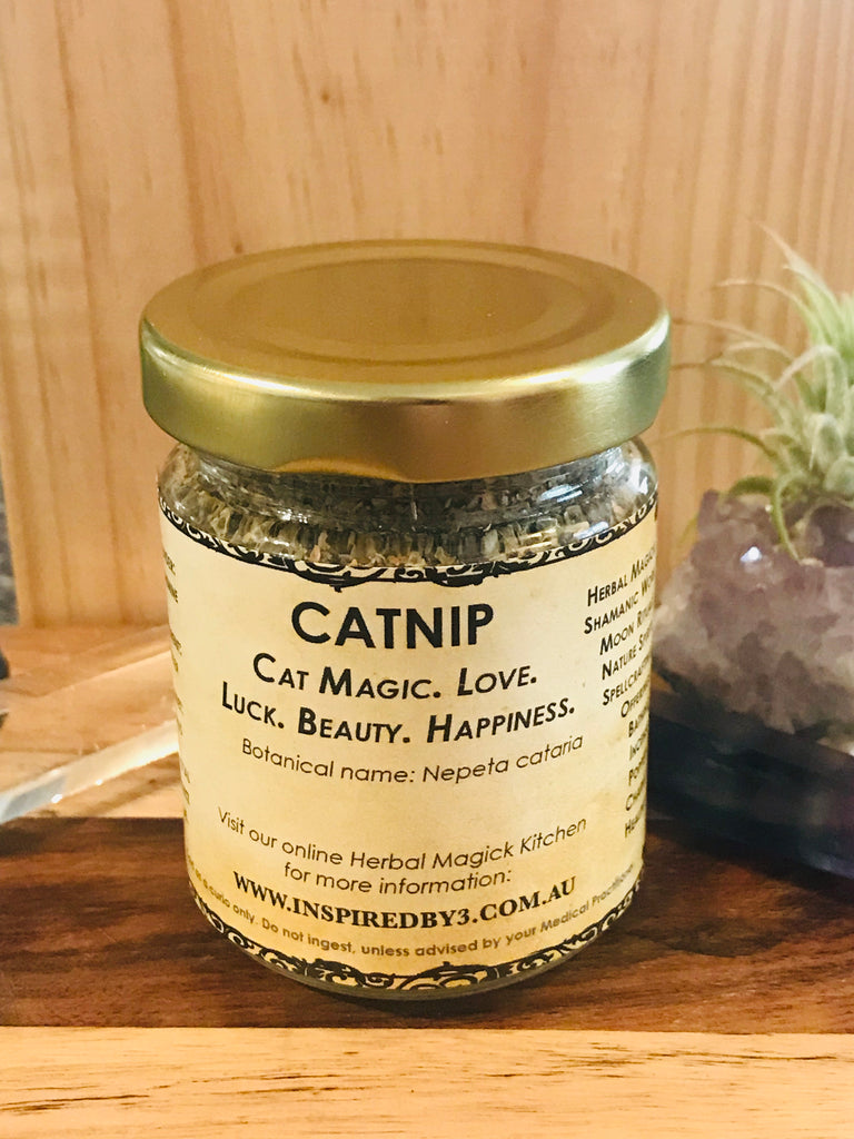 Catnip Herb Organic - Cat Magick. Love. Beauty & Happiness.