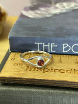 Garnet Ring Size 8 - Emotional Healing - Stone of Health