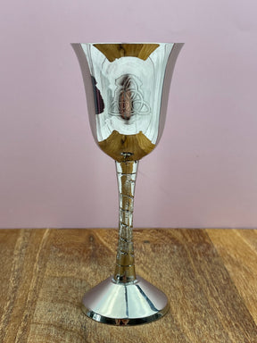 Sacred Ritual Chalice with triquetra symbol etched into it.