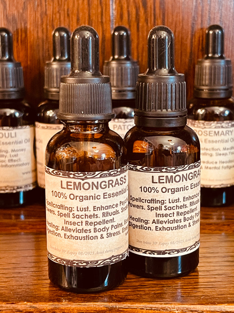 Lemongrass Organic Essential Oil 30ml