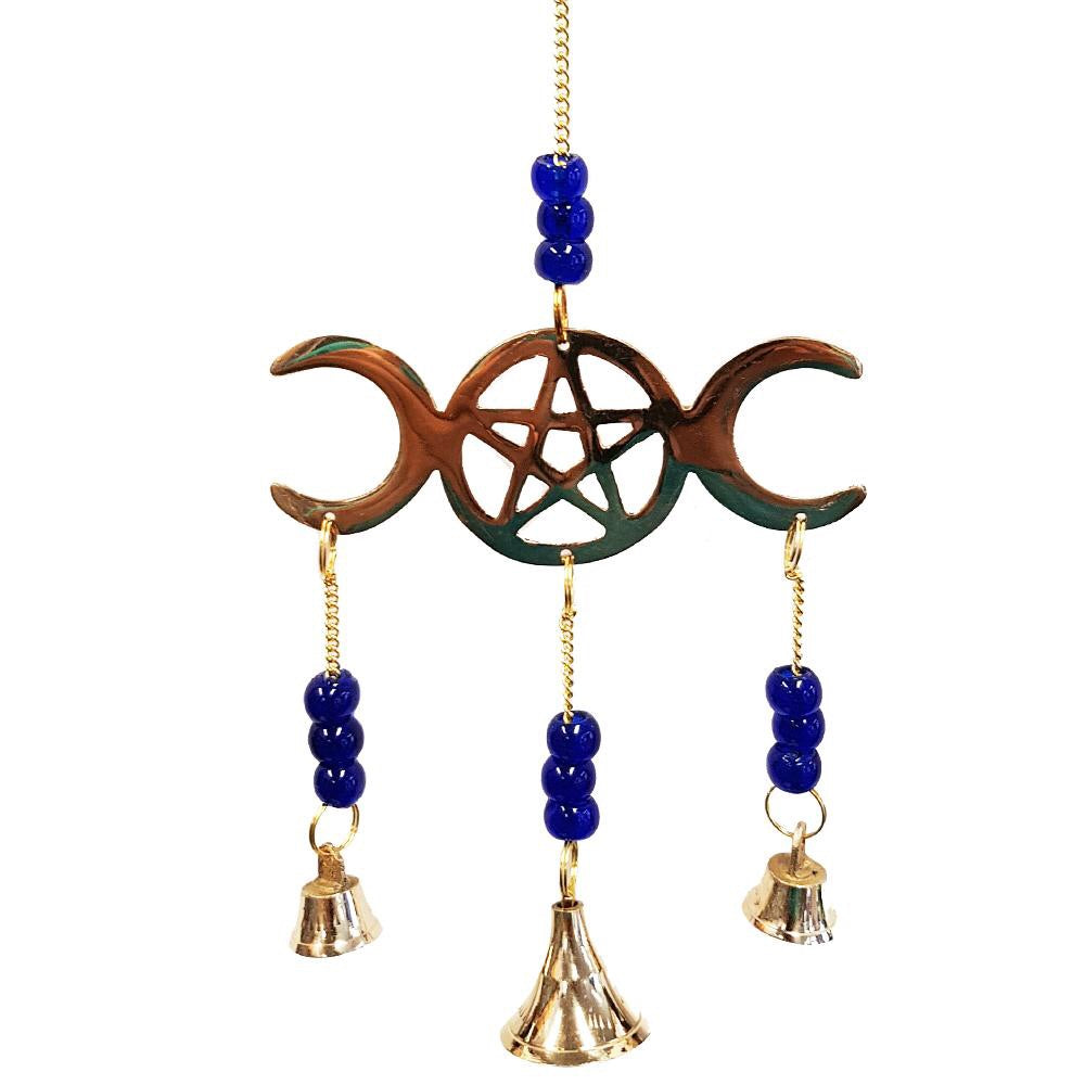 Triple Moon Brass Hanging with 3 Bells Inspired By 3 Australia