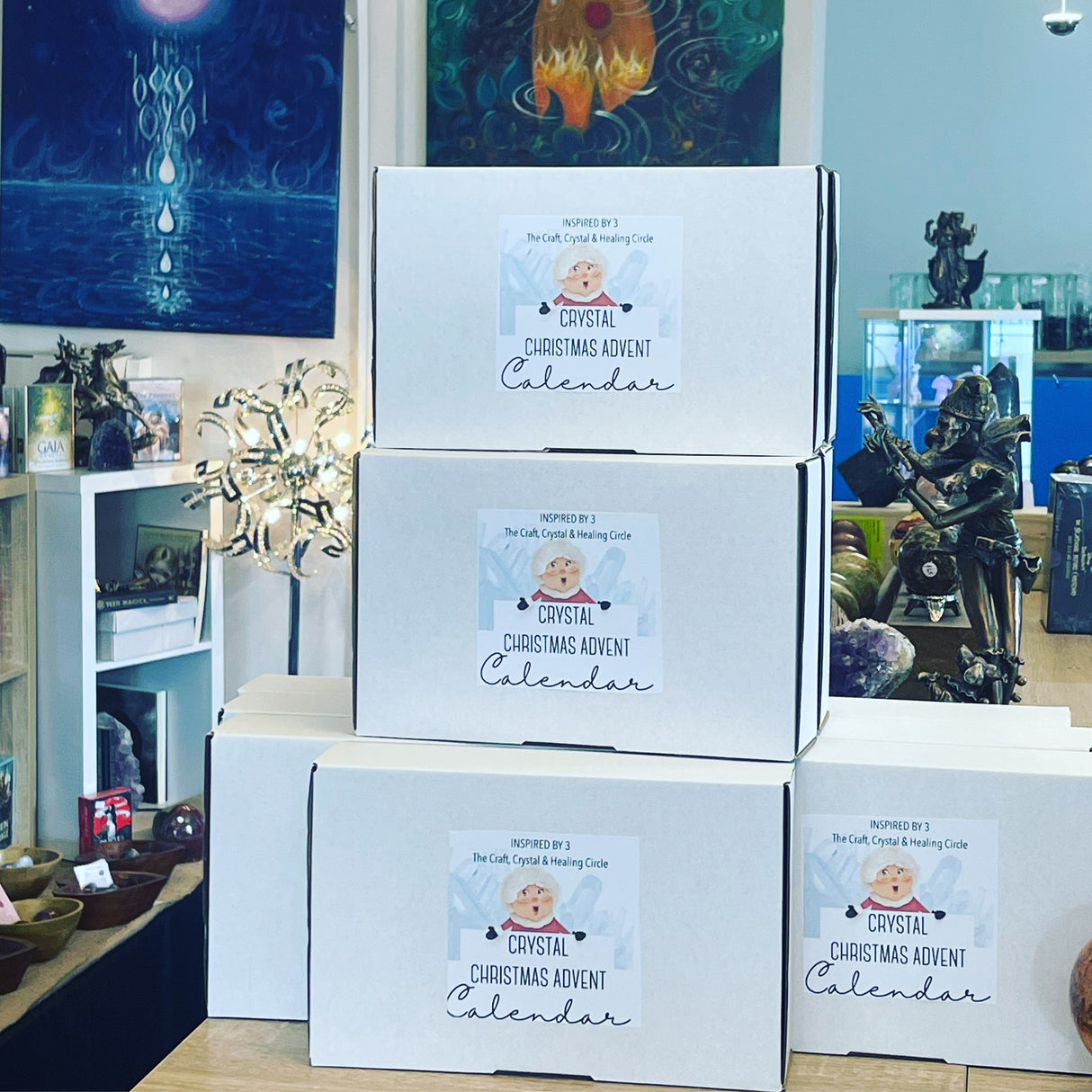 ✨ Crystal Christmas Advent Calendar – 25 Magical Crystal Surprises (Valued $180+) | Pre-Order for Nov 14 Delivery 🎄