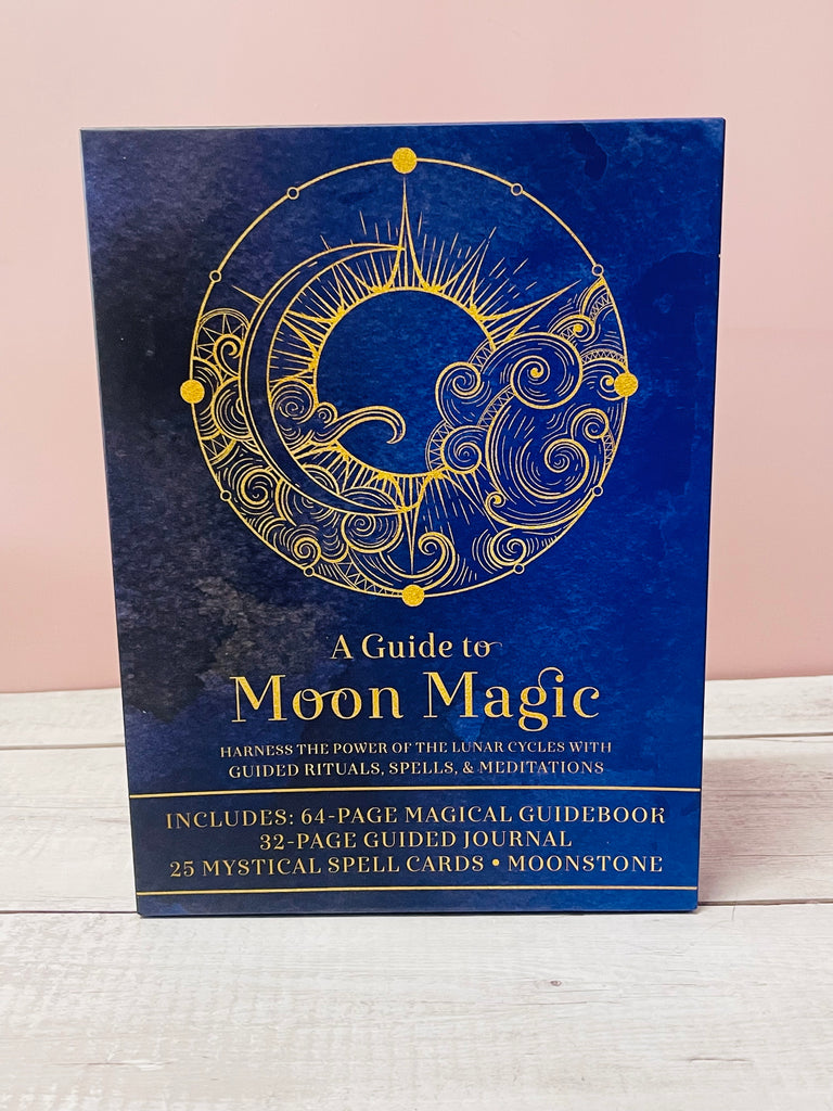 Guide to Moon Magic Kit, A: Harness the Power of the Lunar Cycles with Guided Rituals, Spells, & Meditations-Includes: 64-page Magical Guidebook, 32-p