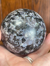 Indigo Gabbro Sphere 402g (Mystic Merlinite) 271g - Magic & Good Luck