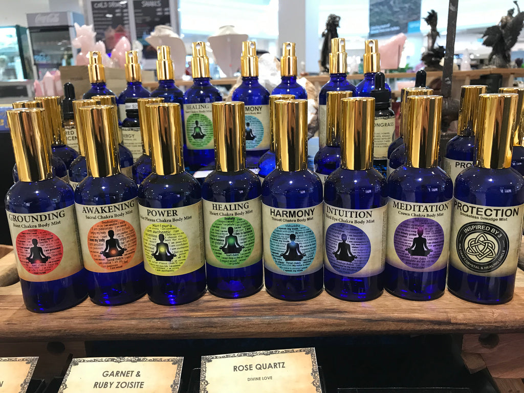 Chakra Mists Collection & Protection Smokeless Smudge - Free Shipping