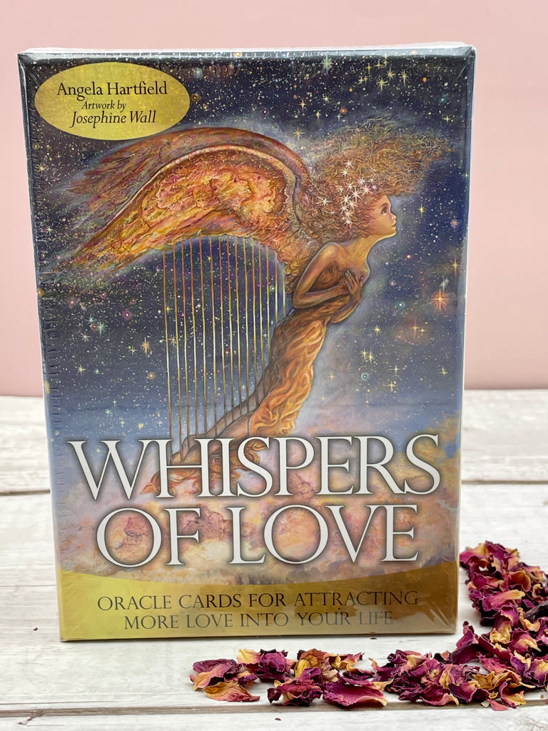 Whispers of Love Oracle Cards for Attracting More Love into Your Life Angela Hartfield