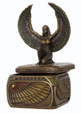 Goddess Isis Trinket Box - Goddess of Marriage, Fertility, Magic & Medicine.