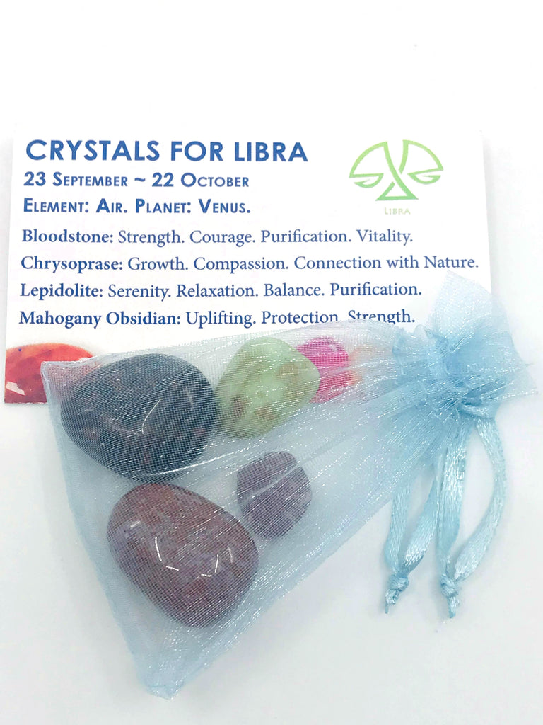 Libra Zodiac Crystal Kit Inspired By 3 Australia
