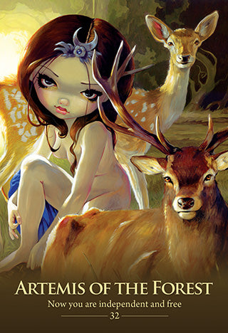 Oracle of the Shapeshifters by Lucy Cavendish & Artwork by Jasmine Becket-Griffith