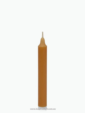 Orange taper wishing candle for spell work