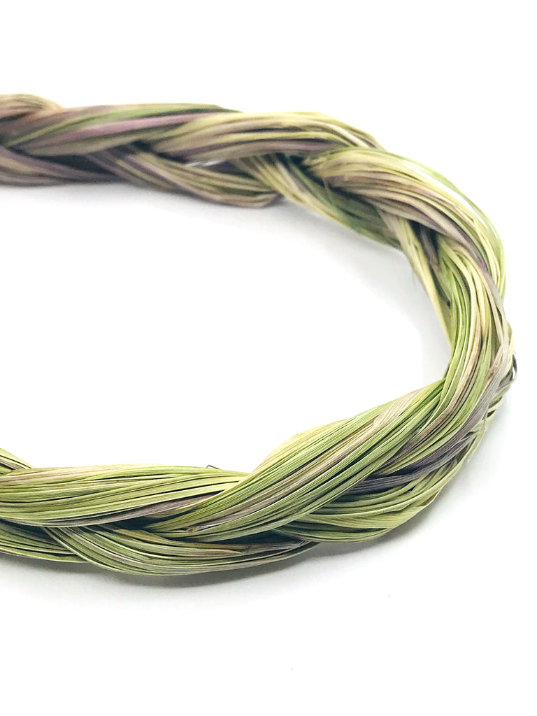 Sweetgrass Braid for Cleansing - Peace. Unity. Calling Spirits.